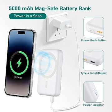 Smtcsl 3 in 1 Wireless Charging Station Fast Charger