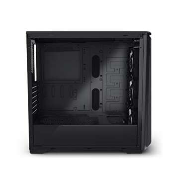 Phanteks Eclipse P400A Digital ATX Mid-tower(PH-EC400ATG_DBK01), Mesh Front Panel, Tempered Glass, Digital-RGB, Black