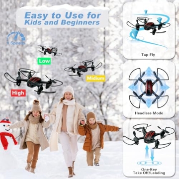 1080P Kids Drone - Easy to Fly & Capture Memories