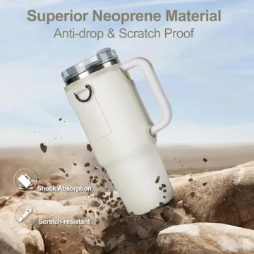 Royacon Adjustable Water Bottle Carrier for Stanley Tumblers