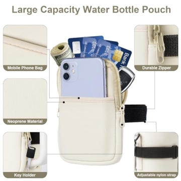 Royacon Adjustable Water Bottle Carrier for Stanley Tumblers