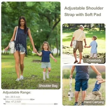 Royacon Adjustable Water Bottle Carrier for Stanley Tumblers