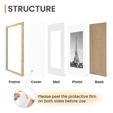 Upsimples 16x24 Picture Frame Set of 5 for Photos