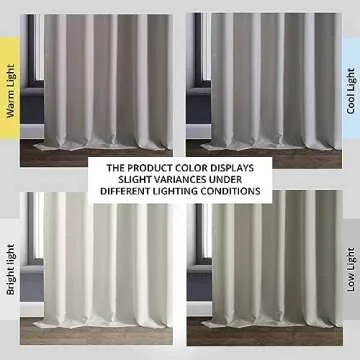 HPD Half Price Drapes Italian Faux Linen Curtains 84 Inches Long Room Darkening Curtains for Bedroom and Living Room 50 X 84, (1 Panel), Parchment Cream
