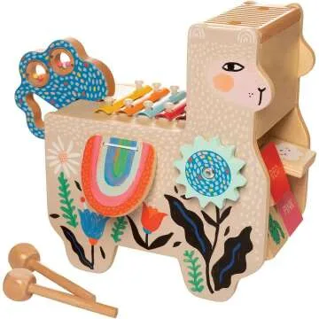 Manhattan Toy Musical Llama Instrument Set for Toddlers