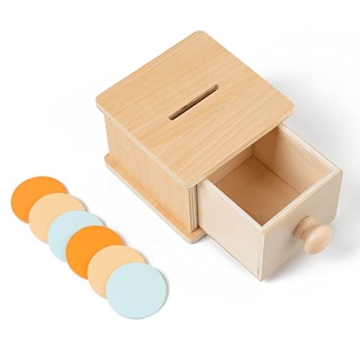 Yaani Montessori Coin Box - Engaging Educational Toy for Infants