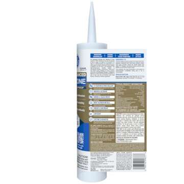 GE Advanced Silicone Caulk - Ultimate Weatherproof Sealant