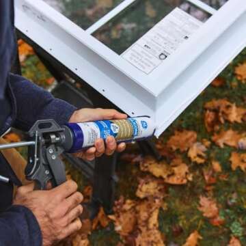 GE Advanced Silicone Caulk - Waterproof Sealant 10 oz