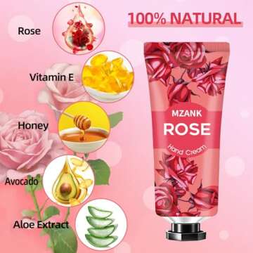 14 Pack Hand Cream Easter Basket Stuffers for Teens,Mothers Day Gifts for Friends,Thank You Gifts,Stocking Stuffers for Adults,Appreciation Gifts,Natural Moisturizing Hand Lotion for Women and Girls