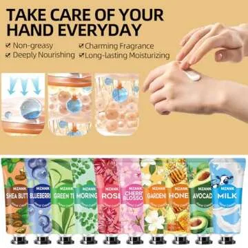 14 Pack Hand Cream Easter Basket Stuffers for Teens,Mothers Day Gifts for Friends,Thank You Gifts,Stocking Stuffers for Adults,Appreciation Gifts,Natural Moisturizing Hand Lotion for Women and Girls