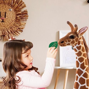 Buy Lifelike OHKIDS Giraffe Plush Toy - 47” Tall Gift