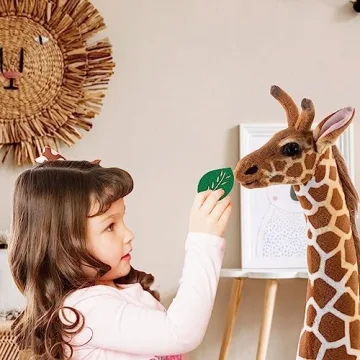 Buy Lifelike OHKIDS Giraffe Plush Toy - 47” Tall Gift