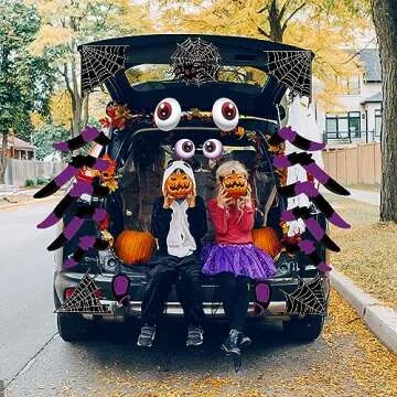 Halloween Trunk or Treat Car Decoration Kit - 21Pcs