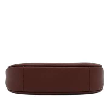 Elegant Crescent Shoulder Bag Underarm Purse (Coffee)