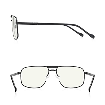 RB.Pilot Reading Glasses for Men with Blue Light Protection