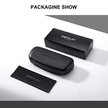 RB.Pilot Reading Glasses for Men with Blue Light Protection