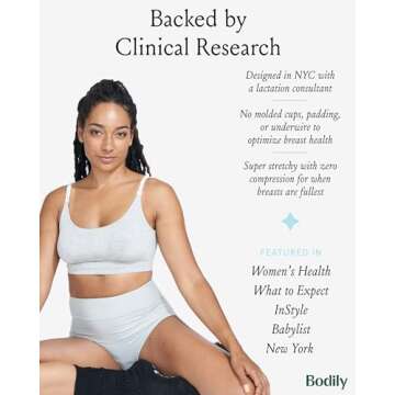 Bodily Everything Bra: Ultimate Comfort for Mothers