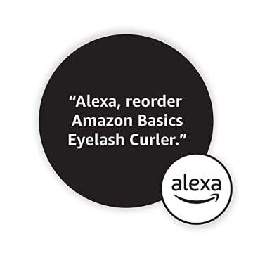 Amazon Basics Eyelash Curler, Black