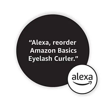 Amazon Basics Eyelash Curler, Black