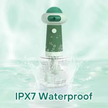 LilyAbeille Dog Shampoo Dispenser, UFO Dog Shampoo Sprayer, Electric Foaming Shampoo Dispenser for Dog and Cat Washing, for Bathtub, Kitchen Sink, Bathroom Cleaning,Green