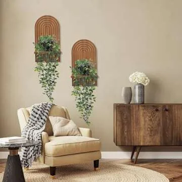 ZELURA Decorative Boho Wall Shelf - Perfect Home Decor