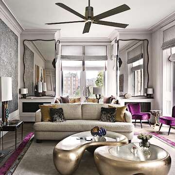 Minka-Aire Clean 60" Ceiling Fan with Dimmable LED Light