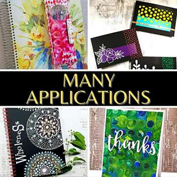 Grafix Opaque Craft Plastic – Opaque .010” Craft Plastic Film, Durable and Flexible Film, Perfect for DIY Crafts, Mixed Media, Fluid Art, Watercolors, and Stamping Black, 12x12”, Pack of 25