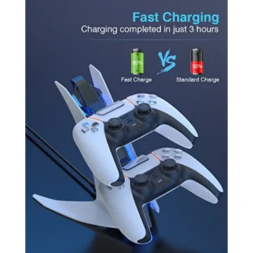 Dobe PS5 Fast Charging Station for DualSense Controller
