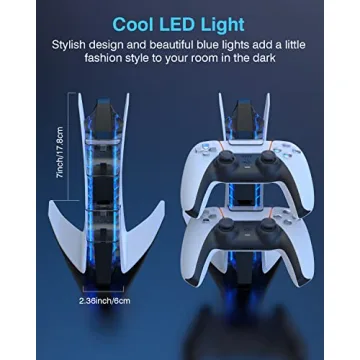 Dobe PS5 Fast Charging Station for DualSense Controller