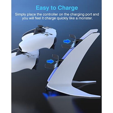 Dobe PS5 Fast Charging Station for DualSense Controller