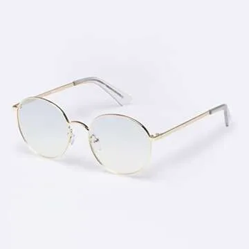 The Book Club Bothering Sights 192317400 Gold/Clear One Size