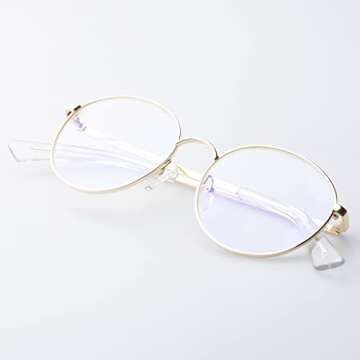 The Book Club Bothering Sights 192317400 Gold/Clear One Size