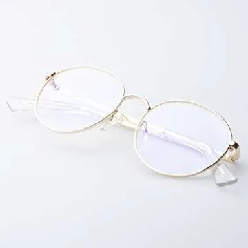 The Book Club Bothering Sights 192317400 Gold/Clear One Size