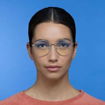 The Book Club Bothering Sights 192317400 Gold/Clear One Size