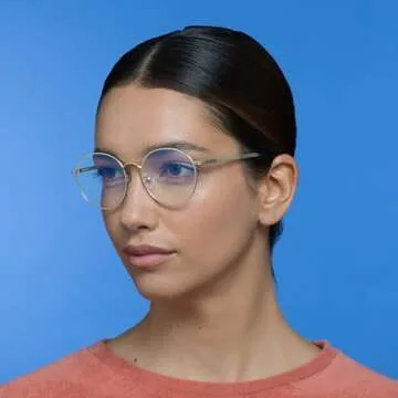 The Book Club Bothering Sights 192317400 Gold/Clear One Size