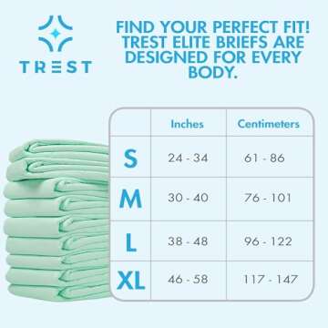 TREST Elite Briefs - Best Overnight Diapers for Comfort
