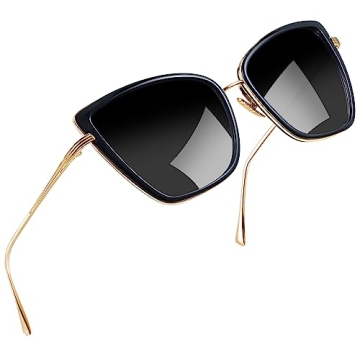 Joopin Oversized Cateye Sunglasses for Women Fashion Becky Large Cat Eye Sun Glasses UV400 Cute Tren...