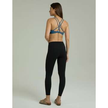 Colorfulkoala Dreamlux Strappy Sports Bra for Ultimate Comfort