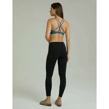 Colorfulkoala Dreamlux Strappy Sports Bra for Ultimate Comfort