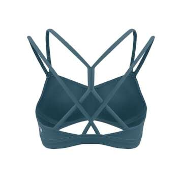Colorfulkoala Dreamlux Strappy Sports Bra for Ultimate Comfort
