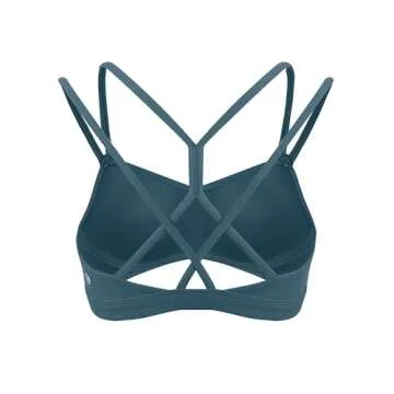 Colorfulkoala Dreamlux Strappy Sports Bra for Ultimate Comfort