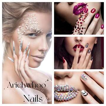 Arichwhoo Press on nails Party Long square Fake Nails Smiling face Coffin glue on nails rhinestone Matte nails for Women&Girls (Pink)