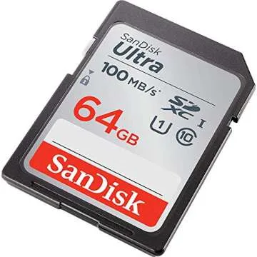 SanDisk 64GB SD Ultra Memory Card 5-Pack and Reader