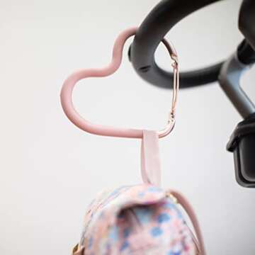 Petunia Pickle Bottom Oh My Heart Stroller Hook Stylish Accessory