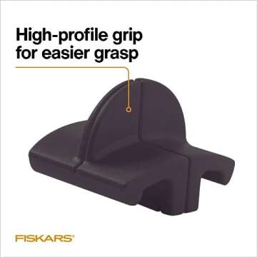 Fiskars TripleTrack Trimmer Replacement Blades - 2-Pack - High Profile Style I Blades for Cutting and Scoring - Arts and Crafts - Orange/Black