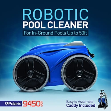 Polaris F9450 Sport 4WD Robotic Pool Cleaner - Efficient Cleaning