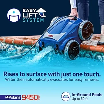 Polaris F9450 Sport 4WD Robotic Pool Cleaner - Efficient Cleaning
