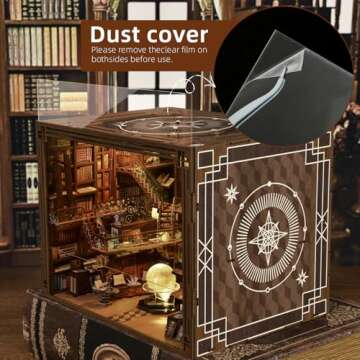 MiniCity Book Nook Kit with LED and Dust Cover