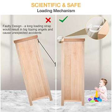 Furniture Straps,(10-Pack) Wall Anchor, Furniture Anchors for Baby Proofing Safety, Anti Tip Furniture Kit, Furniture Wall Straps, Bearing 132Ib, Nylon Straps