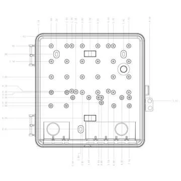 CableGuard CG-1500 Demarcation Enclosure for Coax Cables